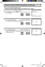 Предварительный просмотр 25 страницы Sharp 27SC260 Operation Manual