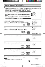 Предварительный просмотр 28 страницы Sharp 27SC260 Operation Manual