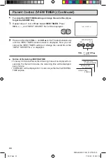 Предварительный просмотр 30 страницы Sharp 27SC260 Operation Manual