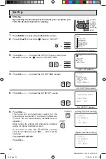 Предварительный просмотр 32 страницы Sharp 27SC260 Operation Manual