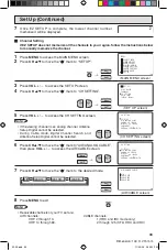 Предварительный просмотр 33 страницы Sharp 27SC260 Operation Manual