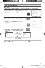 Предварительный просмотр 35 страницы Sharp 27SC260 Operation Manual