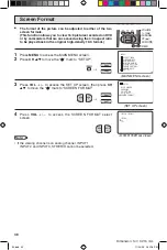 Предварительный просмотр 38 страницы Sharp 27SC260 Operation Manual