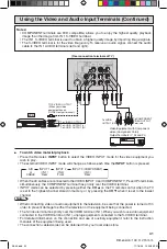 Предварительный просмотр 41 страницы Sharp 27SC260 Operation Manual