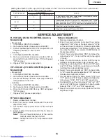 Preview for 13 page of Sharp 27SC26BQ Service Manual