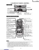 Предварительный просмотр 5 страницы Sharp 27SF560 Service Manual