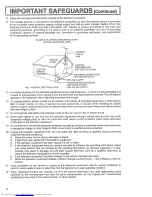 Предварительный просмотр 4 страницы Sharp 27SF56B Operation Manual