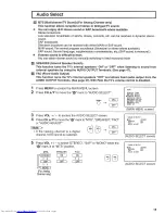 Предварительный просмотр 15 страницы Sharp 27SF56B Operation Manual