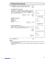 Предварительный просмотр 41 страницы Sharp 27SF56B Operation Manual