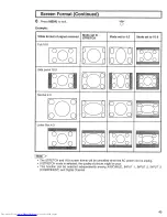 Предварительный просмотр 43 страницы Sharp 27SF56B Operation Manual