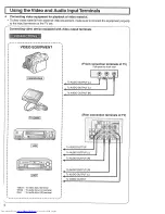 Предварительный просмотр 44 страницы Sharp 27SF56B Operation Manual