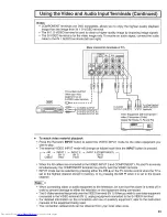 Предварительный просмотр 45 страницы Sharp 27SF56B Operation Manual