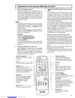 Предварительный просмотр 47 страницы Sharp 27SF56B Operation Manual