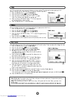 Preview for 21 page of Sharp 28HW-53H Operation Manual