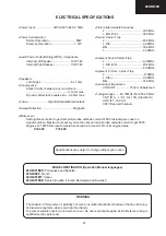 Preview for 3 page of Sharp 28HW-53H Service Manual