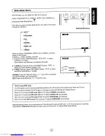 Предварительный просмотр 21 страницы Sharp 28JF-76E Operation Manual