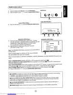 Предварительный просмотр 27 страницы Sharp 28JF-76E Operation Manual