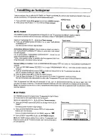 Предварительный просмотр 138 страницы Sharp 28JF-76E Operation Manual