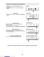 Предварительный просмотр 196 страницы Sharp 28JF-76E Operation Manual