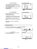 Предварительный просмотр 244 страницы Sharp 28JF-76E Operation Manual