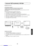 Предварительный просмотр 265 страницы Sharp 28JF-76E Operation Manual