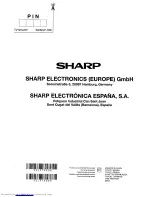 Предварительный просмотр 272 страницы Sharp 28JF-76E Operation Manual