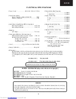 Предварительный просмотр 3 страницы Sharp 28JF-76E Service Manual