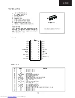 Предварительный просмотр 57 страницы Sharp 28JF-76E Service Manual