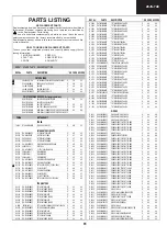 Предварительный просмотр 61 страницы Sharp 28JS-74E Service Manual