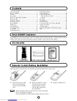 Preview for 4 page of Sharp 28JW-73H Operation Manual