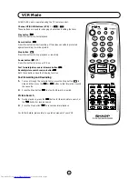 Preview for 27 page of Sharp 28JW-73H Operation Manual