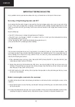 Preview for 4 page of Sharp 28JW-73H Service Manual