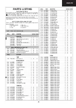 Предварительный просмотр 71 страницы Sharp 28JW-76E Service Manual