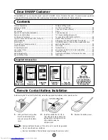 Preview for 4 page of Sharp 28KF-84H Operation Manual