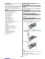 Предварительный просмотр 9 страницы Sharp 28LF-94H Operation Manual