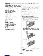 Preview for 8 page of Sharp 28LS-94EC Operation Manual