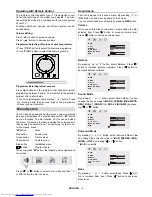 Preview for 10 page of Sharp 28LS-94EC Operation Manual