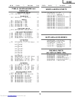 Предварительный просмотр 10 страницы Sharp 29A-80ST Parts List