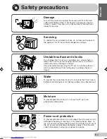 Preview for 5 page of Sharp 29E-S1A Operation Manual