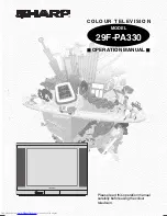 Sharp 29F-PA330 Operation Manual предпросмотр