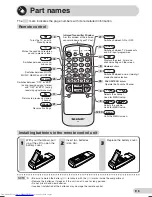 Предварительный просмотр 8 страницы Sharp 29F-PA330 Operation Manual