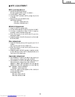 Preview for 11 page of Sharp 29fl90 Service Manual