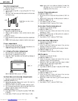 Предварительный просмотр 10 страницы Sharp 29FL91M Service Manual