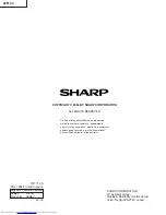 Предварительный просмотр 40 страницы Sharp 29FL94 Service Manual