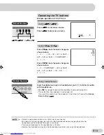 Предварительный просмотр 13 страницы Sharp 29H-F200RU Operation Manual