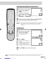 Предварительный просмотр 17 страницы Sharp 29H-F200RU Operation Manual