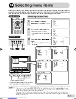 Предварительный просмотр 21 страницы Sharp 29H-F200RU Operation Manual