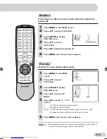 Предварительный просмотр 33 страницы Sharp 29H-F200RU Operation Manual