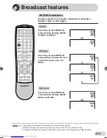 Предварительный просмотр 37 страницы Sharp 29H-F200RU Operation Manual