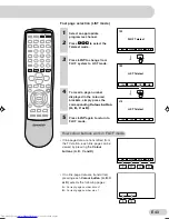 Предварительный просмотр 43 страницы Sharp 29H-F200RU Operation Manual